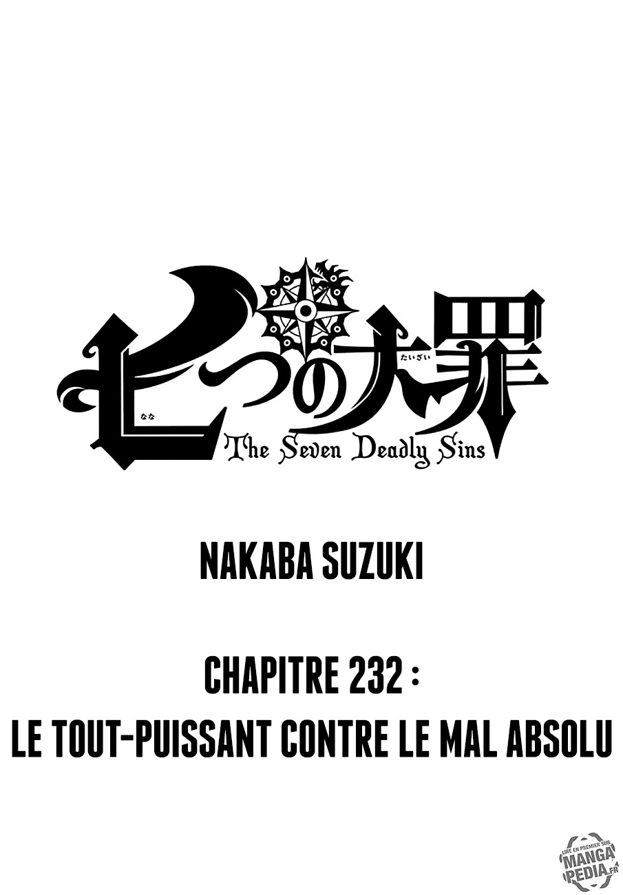 Nanatsu No Taizai: Chapter 233 - Page 1